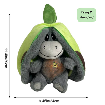 Breathing stress-relief plush